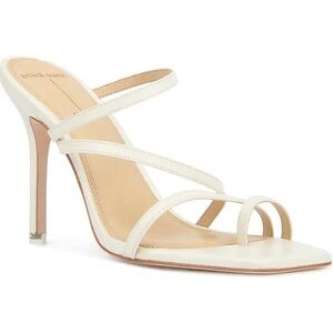 BLACK SUEDE STUDIO Cindy Stiletto Sandal Size 38.5